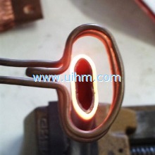 tube zone induction heating