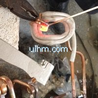 induction brass soldering copper ring