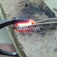 induction brazing cemented carbide (hard alloy or hard metal or kentanium)