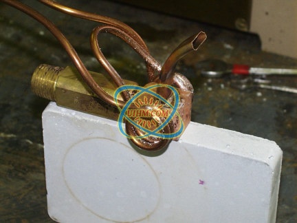 Induction Brazing Bourdon Tube