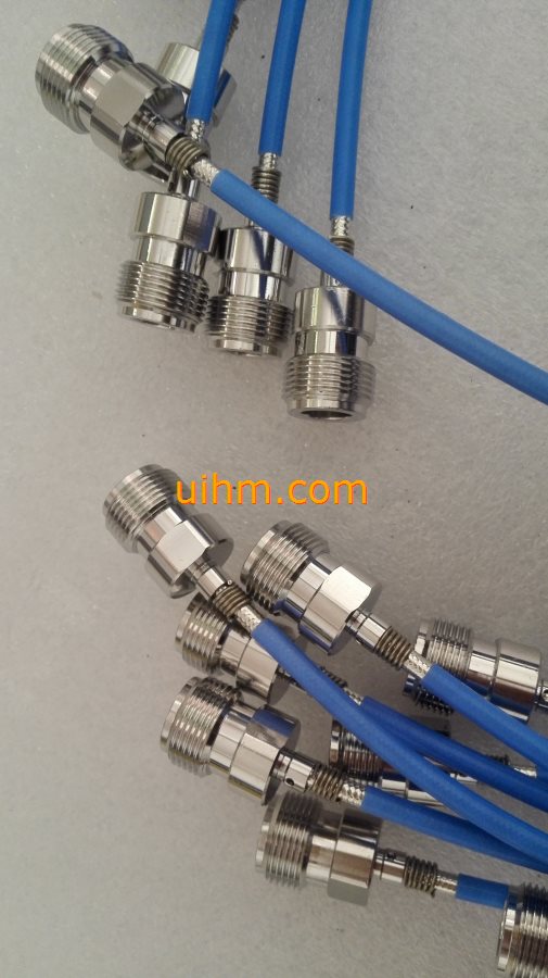 induction brazing Fiber Interface by UHF machine (6)