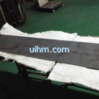 induction heating steel plate for cooking by 15KW air cooled induction heater