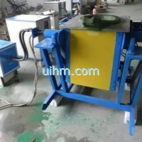 hydraulic tilting melting furnace