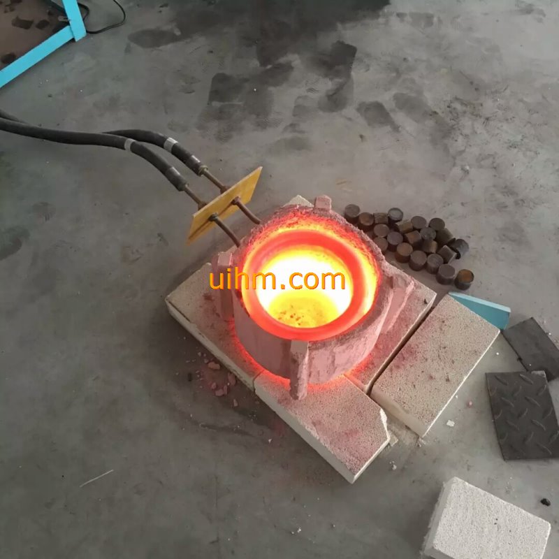 induction melting copper billets (1)