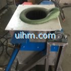 hydraulic tilting melting furnace for melting 100kg copper