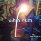 induction melting furnace by MF induction heating machine